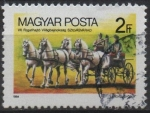 Stamps Hungary -  Campeonato d' mundo d' Enganche, Szilvasvarad