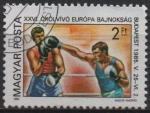 Stamps Hungary -  Campeonato d' Boxeo, Budapest