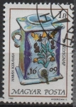 Stamps Hungary -  Jarra d' agua y dispensador d' loza, 1609