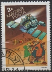 Sellos de Europa - Hungra -  Cometa Halley: Suisei Japones