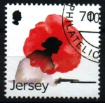 Stamps Jersey -  serie- Centenario I WM