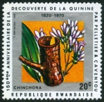 Stamps Rwanda -  150 Aniversario Del Descubrimiento De La Quinina