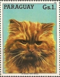 Stamps Paraguay -  Gatos II