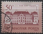 Stamps Hungary -  Castillos y Fortalezas.  Teleki-Degenfeld