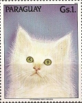 Stamps : America : Paraguay :  Gatos III