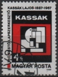 Stamps Hungary -  Resumen d' 1960, Por Lajos Kassak