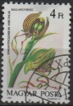 Stamps Hungary -  Orquídeas: Himantoglossum hircinum