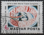 Stamps Hungary -  America societey of Travel