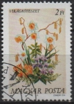 Stamps Hungary -  arreglos d' Flores