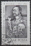 Stamps Hungary -  Médicos Pioneros: Rodolfo Virchow (1821-1902)