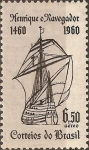 Stamps Brazil -  Enrique El Navegador