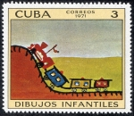 Sellos del Mundo : America : Cuba : Dibujo infantil