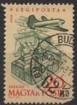 Stamps Hungary -  Avion Sobre: Szeged