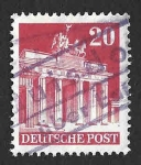 Stamps Germany -  646 - Puerta de Brandenburgo
