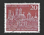 Sellos de Europa - Alemania -  785 - VIII Centenario de la Fundación de Munich