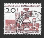 Stamps Germany -  786 - Milenario de la Ciudad de Trèves