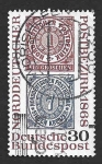 Stamps Germany -  990 - Centenario de los Sellos de la Confederación Alemana del Norte