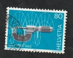 Stamps : Europe : Switzerland :  1177 - Centº de la Sociedad suiza de constructores de maquinaria