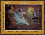 Stamps Cuba -  Miguel de Cervantes