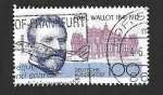 Stamps Germany -  1653 - CL Aniversario de la Muerte de Paul Wallot