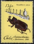 Stamps : America : Cuba :  Escarabajos
