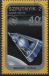 Stamps : Europe : Hungary :  Sputnik 2,Apolo-Suyuz