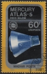 Stamps : Europe : Hungary :  Mercury-Atlas 5