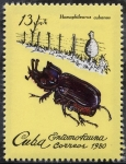 Stamps Cuba -  Escarabajos