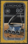 Stamps Hungary -  Lunokhod I en l' Luna