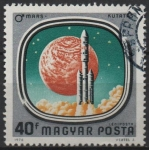 Stamps Hungary -  Misión Marte: E.U.