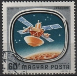 Stamps : Europe : Hungary :  Misión Marte: Vikingo en el espacio