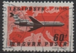 Stamps Hungary -  Aviones, lineas Aereas: TU-154: Malev-Europa