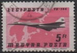 Sellos de Europa - Hungr�a -  Aviones, líneas Aéreas:  TU-144  Norte d' Europa
