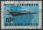 Stamps Hungary -  Aviones, líneas Aéreas:  Concorde, America d' Sur
