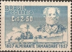 Sellos de America - Brasil -  Almirante Tamandará