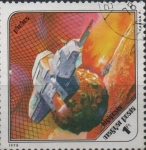 Stamps : Europe : Hungary :  Phobos nea nave espacial