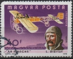 Stamps Hungary -  Luis Bleriot