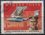 Stamps Hungary -  A.C.Read,Marina d' Gerra,Curtiss NC-4 1919