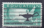 Stamps United States -  educación
