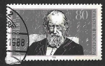 Stamps Germany -  1557 - Centenario de la Muerte de Theodor Storm