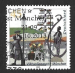 Stamps Germany -  2260 - Mercado de Munich