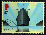 Stamps Jersey -  serie-II GM- 70 años liberación