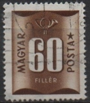 Stamps Hungary -  Emblema d' l' Union Postal