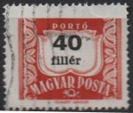 Stamps Hungary -  Cifras