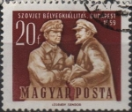 Stamps Hungary -  Szamuely y Lenin