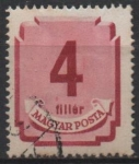 Stamps Hungary -  Cifras