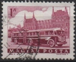 Sellos de Europa - Hungr�a -  Bus y Parlamento