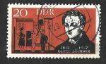 Stamps Germany -  649 - Georg Büchner (DDR)