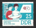 Stamps Germany -  704 - Congreso Nacional de Mujeres (DDR)