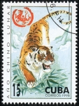 Sellos de America - Cuba -  Año del Tigre